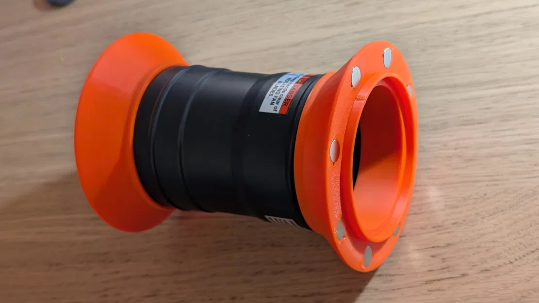 Đầu nối nam châm cho ống PU/ống hút xả 75mm - Image 5