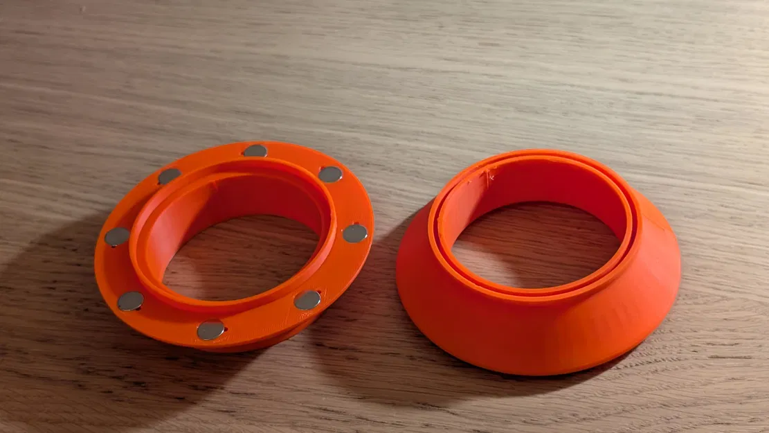 Đầu nối nam châm cho ống PU/ống hút xả 75mm - Image 6