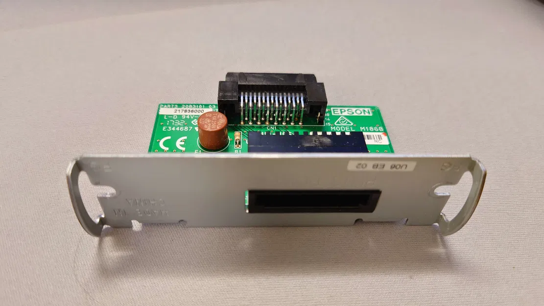 Nắp che cổng phụ kiện phía sau (Blank) cho Epson TM-T88V - Image 2