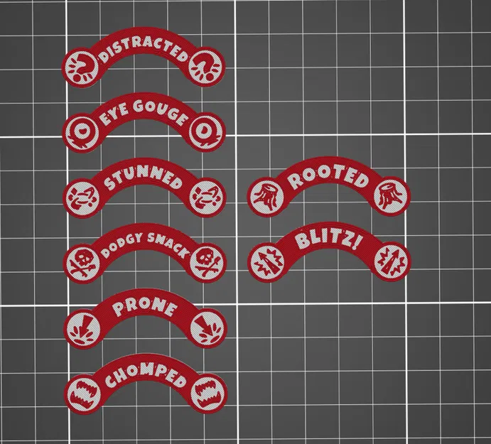 Token Blood Bowl 2025 (bo tròn) - Image 2