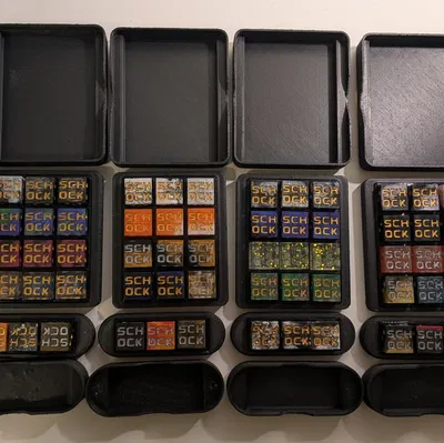 DIY Schocken Dice - Master và Khuôn (Mold)