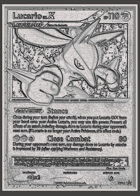 Lucario LV X TCG