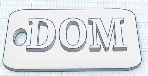 Móc khóa HOME (brelok do kluczy DOM) - Image 1