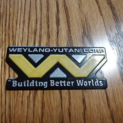Huy hiệu xe logo Weyland-Yutani