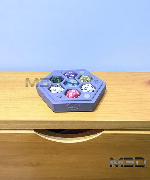 Hộp Đựng Xúc Xắc Lục Giác (Hexagon Dice Box) - Image 2