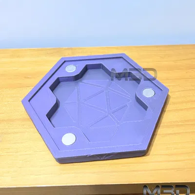 Hộp Đựng Xúc Xắc Lục Giác (Hexagon Dice Box)