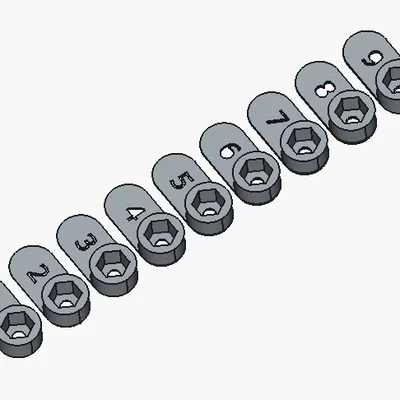 Spacer căn chỉnh bàn in cho dòng K1