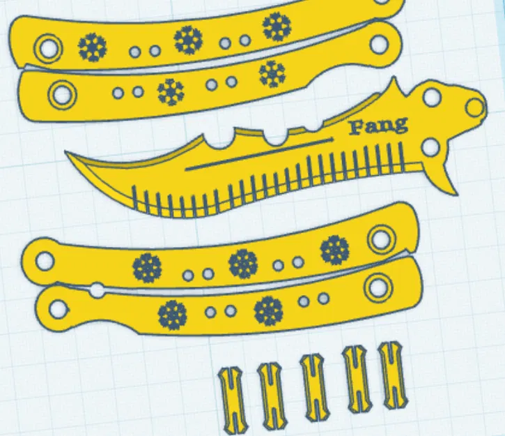 Dao bướm (Butterfly KNIFE) - Image 1