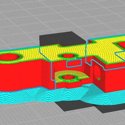 Tay cầm cho extruder Artillery Hornet