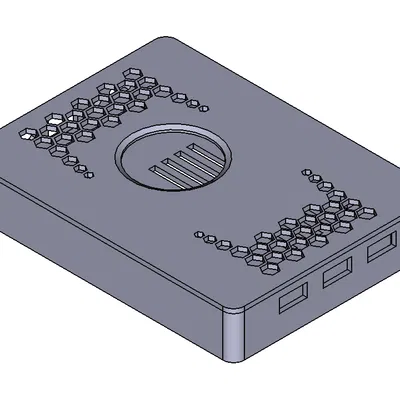 Case Honeycomb Cứng Cáp Hơn cho LattePanda 3 Delta