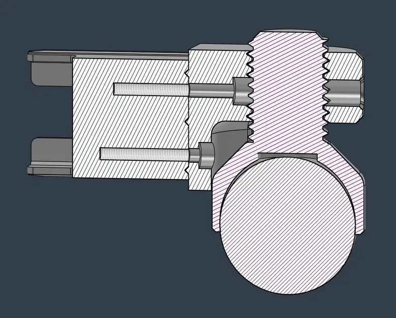 Elite Direto/Suito - Chân Squash/Chân Rocker Elite Flex Feet - Image 4