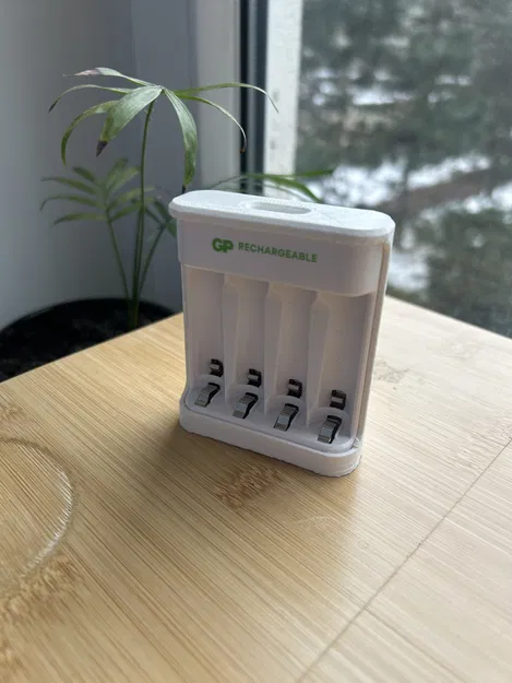 Giá treo sạc GP Batteries E421 cho pegboard IKEA SKÅDIS - Image 3