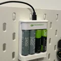 Giá treo sạc GP Batteries E421 cho pegboard IKEA SKÅDIS - Thumbnail 7