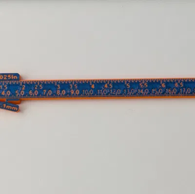 Clamp Caliper - Long (Thước kẹp in 3D bản dài 180mm/7 inch)