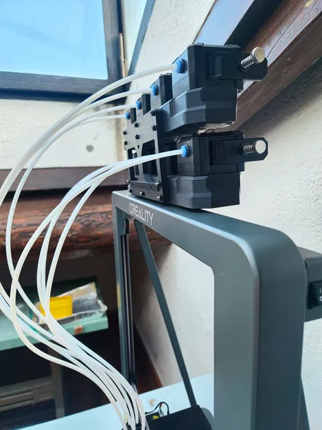Bracket CoPrint CX-1 cho Ender 3 V3 Plus kèm LED bar (Quick swap) - Image 1