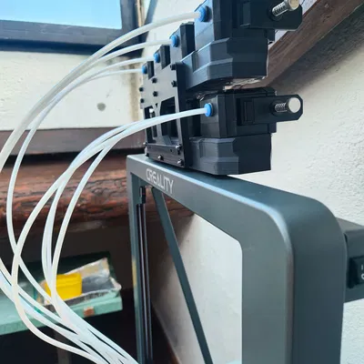 Bracket CoPrint CX-1 cho Ender 3 V3 Plus kèm LED bar (Quick swap)