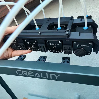 Bracket CoPrint CX-1 cho Ender 3 V3 Plus kèm LED bar (Quick swap)