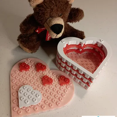 Calibrix: Hộp đựng kẹo modular & decor Valentine