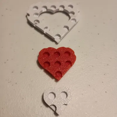 Calibrix: Hộp đựng kẹo modular & decor Valentine