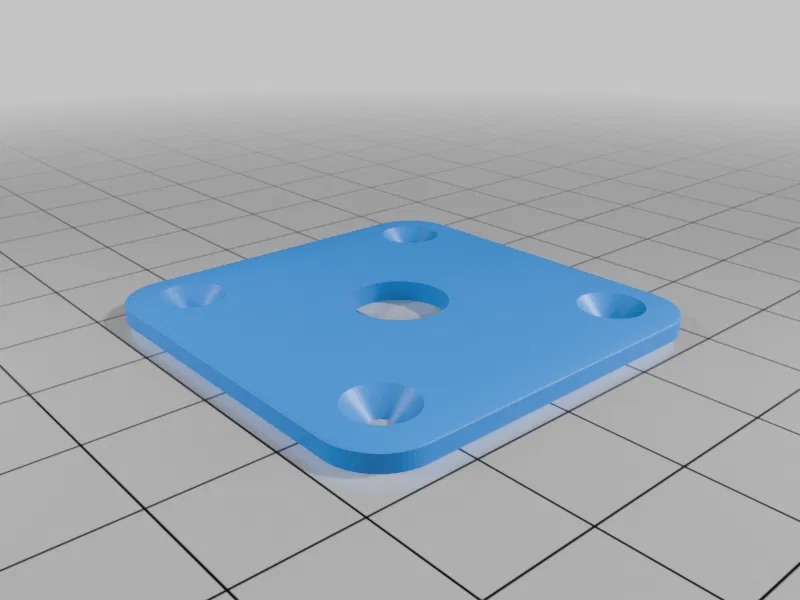 Tấm jack plate cho thùng loa guitar (Guitar cabinet jack plate) - Image 1