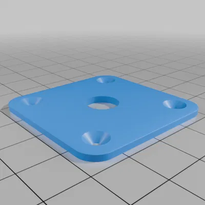 Tấm jack plate cho thùng loa guitar (Guitar cabinet jack plate)