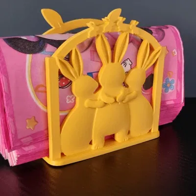 Giá đựng khăn ăn & organizer để bàn Easter