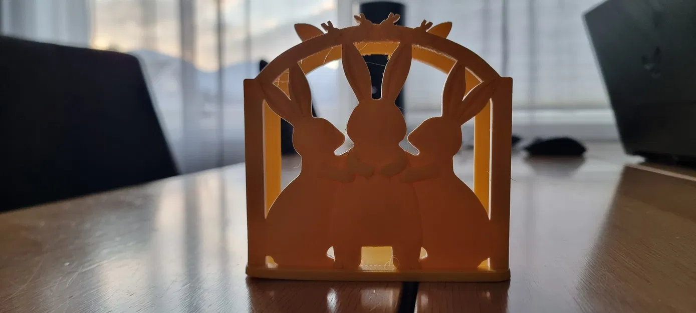 Giá đựng khăn ăn & organizer để bàn Easter - Image 2