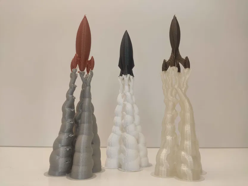 Rocket đang phóng (Launching rocket) - Image 2