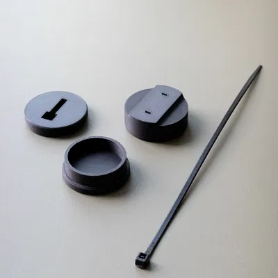 Ngàm gắn AirTag giấu kín dưới yên xe (Stealth AirTag Saddle Mount)