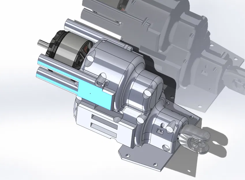 Gearbox không belt cho 3dsets Reaper và Sakura - Image 2