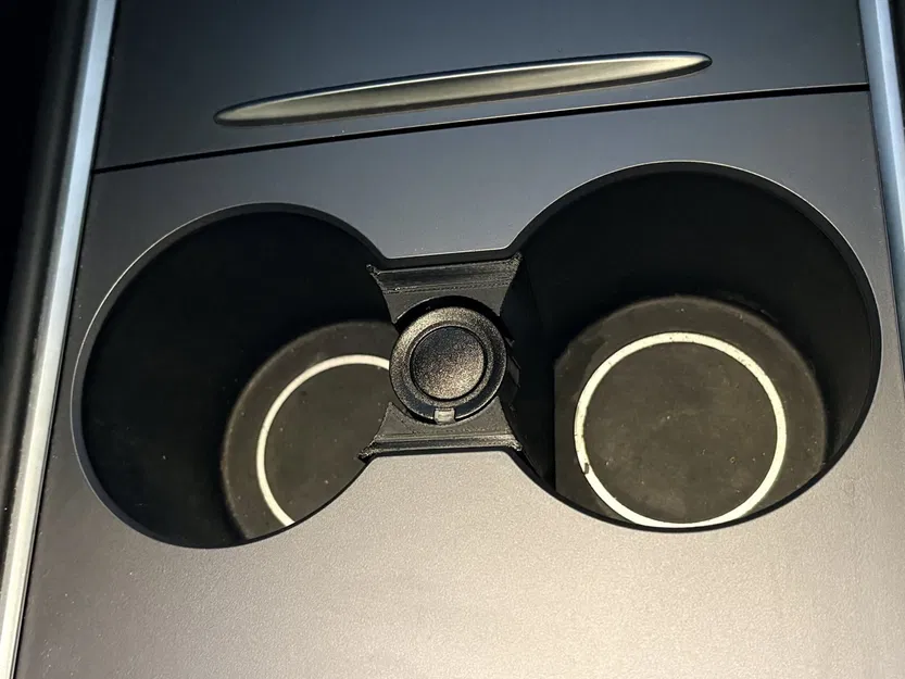 Adapter hộc để ly Tesla Model 3 cho transmitter Hörmann - Image 1