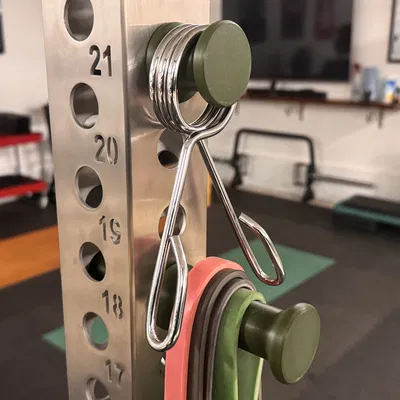 Chốt Treo Đồ Ren Cho Squat Rack 3x3 (Lỗ 1")