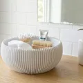 Bowl Ribbed Nest – Khay Trang Trí Japandi Deco - Thumbnail 4