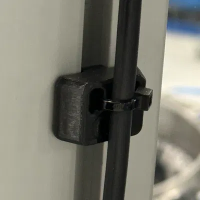 Kẹp cáp (Cable clip) dùng dây rút cho nhôm định hình T-slot 8mm