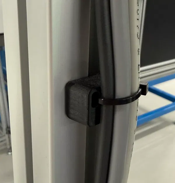 Kẹp cáp (Cable clip) dùng dây rút cho nhôm định hình T-slot 8mm - Image 3