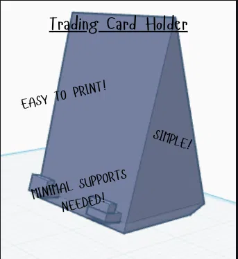 Kệ đỡ thẻ bài (Trading Card Stand) - Image 1