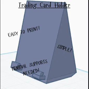 Kệ đỡ thẻ bài (Trading Card Stand)