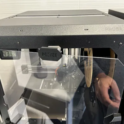 Prusa Mini Enclosure: ngàm giảm ồn/đóng cửa êm (door closer / silencer)