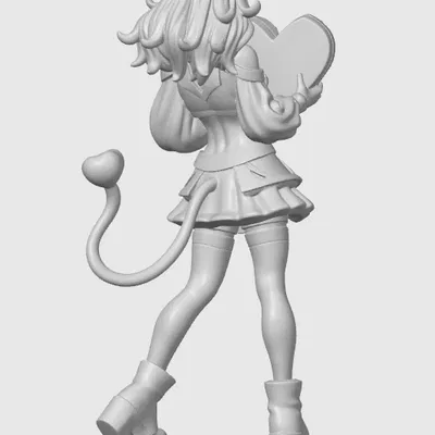 Tượng cô gái mèo Valentine số 10