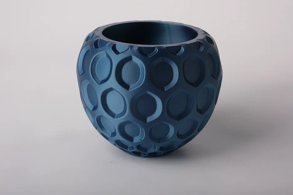 Bình hoa Oculia (Oculia Vase) – Decor tổ ong hình học hiện đại - Image 2