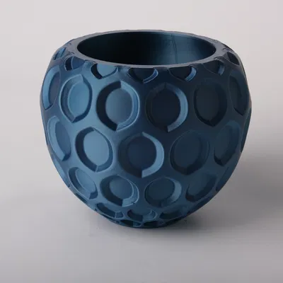 Bình hoa Oculia (Oculia Vase) – Decor tổ ong hình học hiện đại