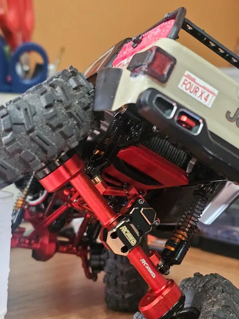 Khay pin hạ thấp cho SCX24 (Jeep Gladiator) - Image 2