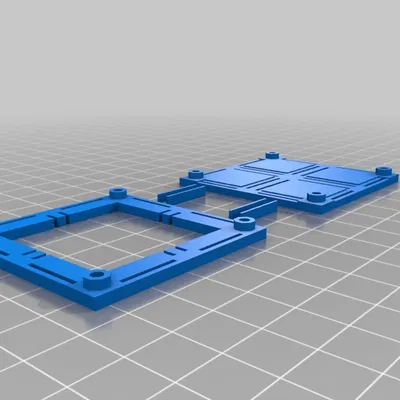 Các Tấm Mech Plates Tương Thích Lego (Lego Compatible Mech Plates)