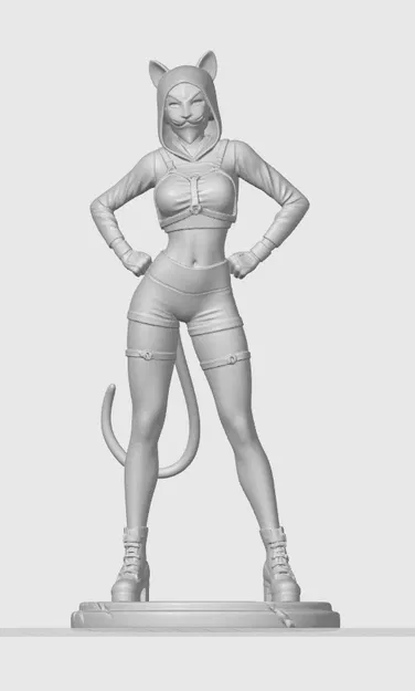 Figurine Cat-girl IT 5 - Image 1