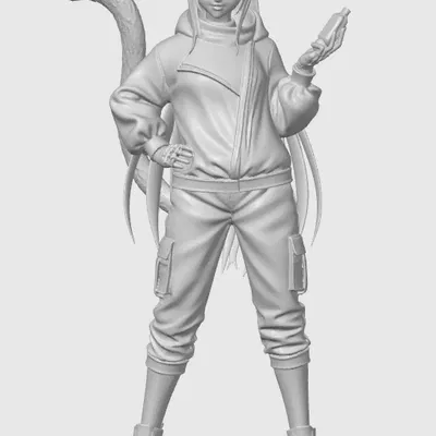 Tượng IT cat-girl figurine 6