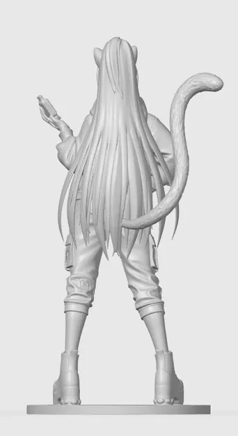 Tượng IT cat-girl figurine 6 - Image 2