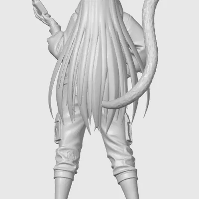 Tượng IT cat-girl figurine 6