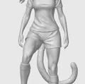 Tượng Sport cat-girl figurine 4 - Thumbnail 1