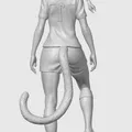 Tượng Sport cat-girl figurine 4 - Thumbnail 2