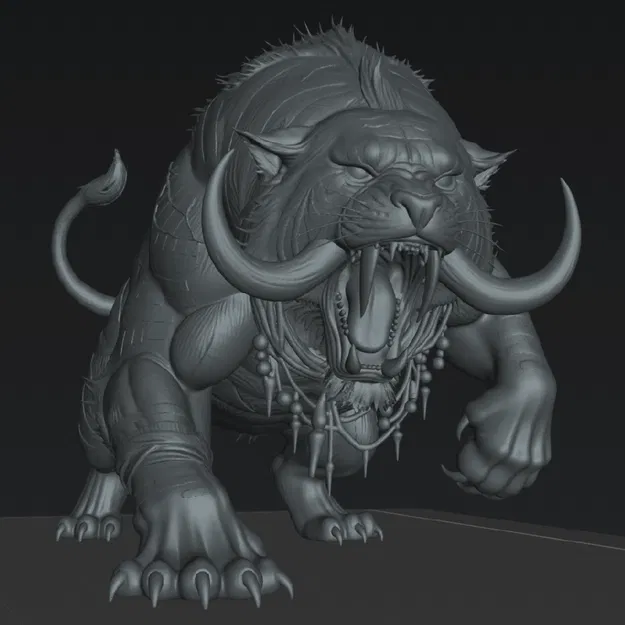 Sabre Tusk Beast - The Eightpints Marrow Gnashers - Image 1